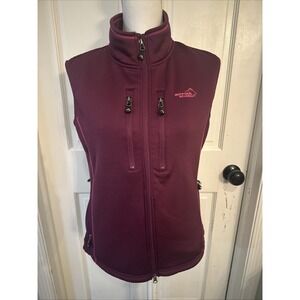 ARRAK OUTDOOR POWER FLEECE LADY VEST (FUCHSIA) PERFORMANCE Size Medium Pockets